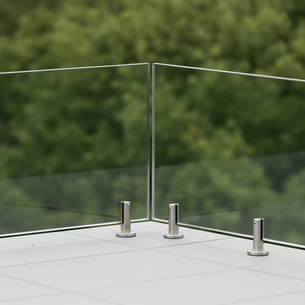 Balustradă balcon cu vedere oraș