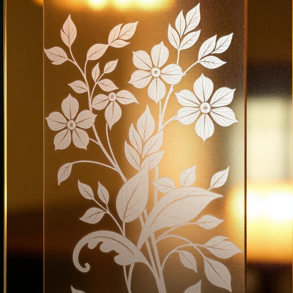 Sablare decorativă — proiect 5