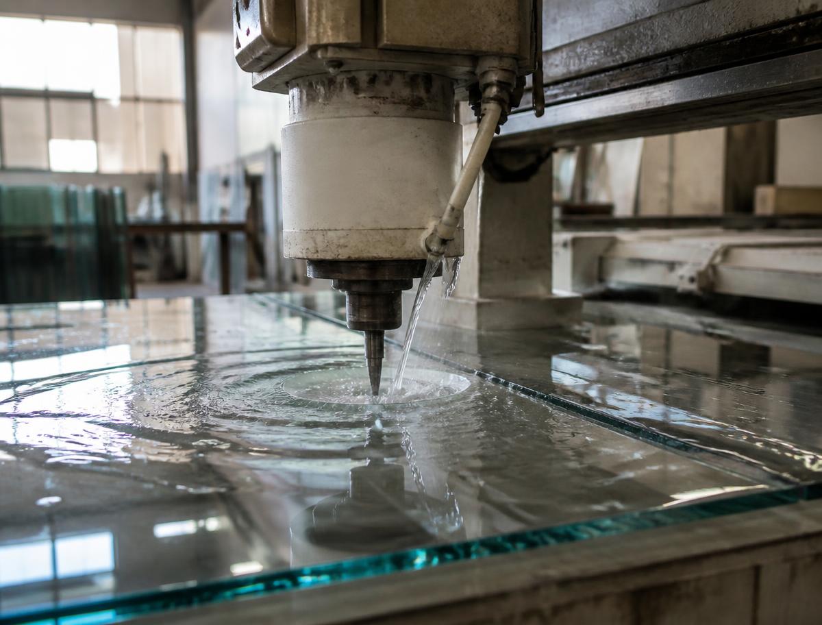 Găurire CNC sticlă — 1